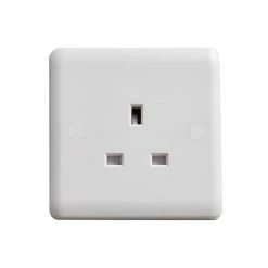 Cheapest 🔥 Deta Vimark DETVC1206 Unswitched Socket 1-Gang 13A 👏