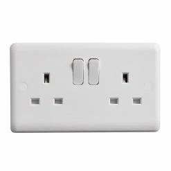Buy 🎉 Deta Vimark DETVC1209S Switched Socket 2-Gang 13A 🤩