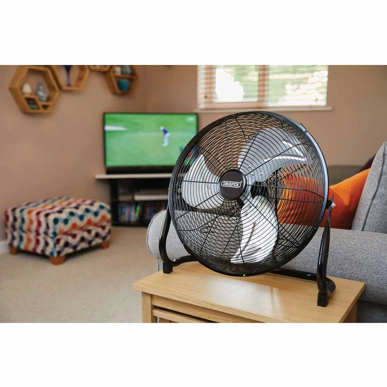 Brand new β¨ Draper 70432 16"/400mm Floor Fan 100W 230V π 4 Brand new β¨ Draper 70432 16"/400mm Floor Fan 100W 230V π - Image 2