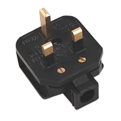 Cheapest 👏 Sealey PL/13/3S Rubber Plug 13Amp Heavy-Duty ✔️