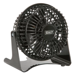 Best Pirce 🔔 Sealey SFF04 Desk Fan Mini 4" 230V 🎁