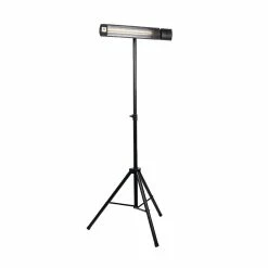 Brand new ⭐ SIP 09585P Electric Halogen Heater With Stand 2kW 230V (Black) 🎁