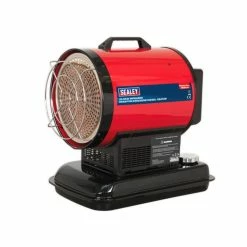 Outlet ⌛ Sealey IR20 Infrared Paraffin/Kerosene/Diesel Heater 20.5kW 230V 🛒